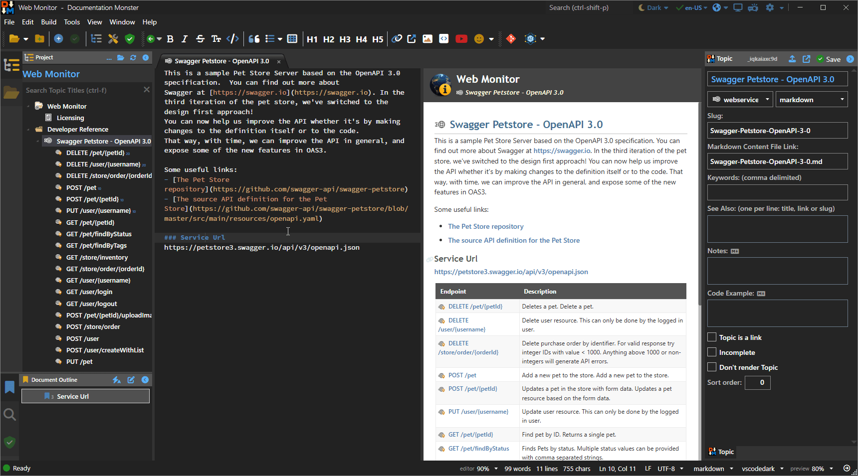Imported Open Api Project