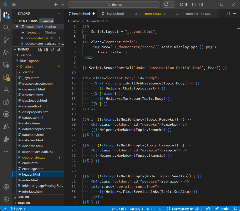 Vs Code Syntax