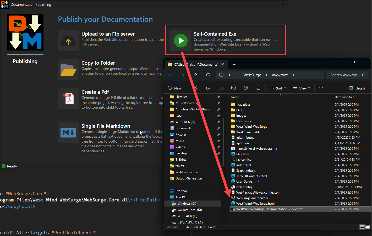 Generate Offline Documentation Viewer